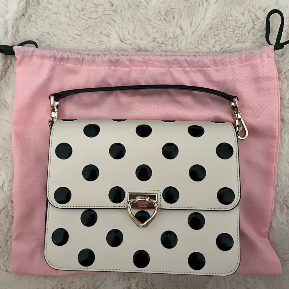 Lovitt Dot Medium Convertible Shoulder Bag